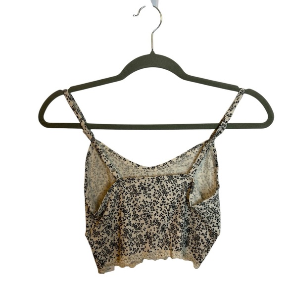 NWT American Eagle Ditsy Floral Cropped Tank - Picture 2 of 6